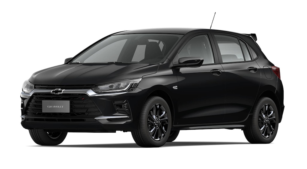 Onix RS 2026 na cor preto ouro negro